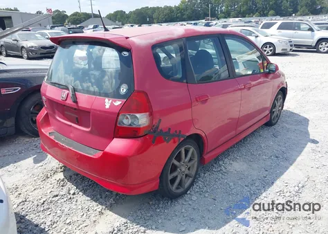 2007 Honda Fit Sport from USA, damaged, VIN JHMGD38667S019145
